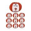 10 Adet Amigurumi El Örgü İpi 50gr 269