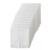 12li Paket Klasik Cep Hediyelik Bayram Mendili %100 Pamuklu 30x30 Cm