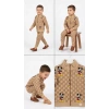 2-5 Yaş Boy Fermuar Detaylı 2 Li Çocuk Takımı