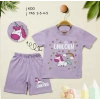 2/5 Yaş Unicorn Baskılı Çocuk Takımı