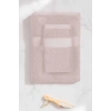 2 Parça Battal Lüks Premium Banyo Spa Havlu Takımı 90x170 Cm Pudra