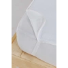 200x200 Çift Kişilik Alez  4 Köşe Lastikli Pamuklu Yatak Koruyucu