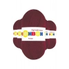 5 Adet Kristal El Örgü Lif İpi Bordo 98220