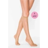 6 Adet Süper Ince 15 den Mat Pantolon Çorabı Bronz