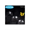 6lı Cam Tabak Güneş Yıldız Gül 3 Model Biçomi-G-405