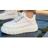 Gün Boyu Bulutların Üzerinde Konfor Sunan Ortopedik Beyaz Sneaker