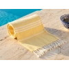 Summer Wind Soft: Hızlı Kuruyan, Yer Kaplamayan %100 Doğal Pamuk Plaj ve Banyo Peştemalı
