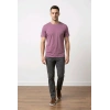 Biçomi Erkek Premium Melanj Slim Fit Pamuklu Tişört – Nefes Alan Esnek Doku