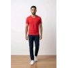 BİÇOMİ Premium Comfort Modern Fit V-Yaka Tişört