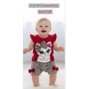 9/24 Ay Leopar Kedi Baskılı Bebek Takımı