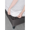 90x190 Sıvı Geçirmez Kapitoneli Tek Kişilik Alez Fitted Pamuklu