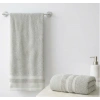 Ayla Çift Kat Emici & Yumuşak Doku Cilt Dostu 2li Banyo Havlu Seti - Gri