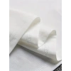 Biçomi Baskılı Oversize Bisiklet Yaka T-shirt - Beyaz