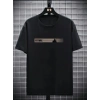 Biçomi Baskılı Oversize Bisiklet Yaka T-shirt - Siyah