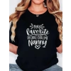 Biçomi Baskılı Oversize Bisiklet Yaka T-shirt - Siyah