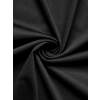 Biçomi Baskılı Oversize Bisiklet Yaka T-shirt - Siyah