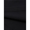 Biçomi Baskılı Oversize Bisiklet Yaka T-shirt - Siyah