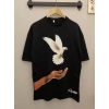 Biçomi Dijital Baskılı T-Shirt - Siyah