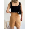 BİÇOMİ Dört çıtçıtlı Gabardin şort etek s249001