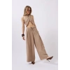 Biçomi Düşük Bel Oversize Keten Pantolon