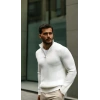 Biçomi Erkek Balıkçı Zip Yaka Uzun Kollu Triko