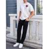 Biçomi Erkek Bisiklet Yaka Kısa Kol Baskılı T-shirt - Beyaz