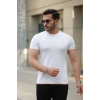 Biçomi Erkek Bisiklet Yaka Kısa Kollu Tişört