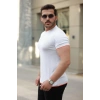 Biçomi Erkek Bisiklet Yaka Kısa Kollu Tişört
