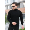 Biçomi Erkek Boğazlı Örme Kazak