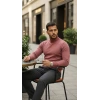 Biçomi Erkek Boğazlı Yaka Uzun Kollu Triko