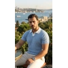 Biçomi Erkek Desenli Kısa Kollu Triko Tişört - %100 Pamuk Akrilik