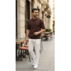 Biçomi Erkek Duble Kol Basic Tişört