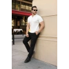 Biçomi Erkek Fermuarlı Yakalı Kısa Kollu Tshirt