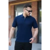 Biçomi Erkek Fermuarlı Yakalı Kısa Kollu Tshirt