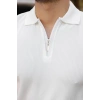 Biçomi Erkek Fermuarlı Yakalı Kısa Kollu Tshirt