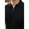 Biçomi Erkek Fermuarlı Yakalı Kısa Kollu Tshirt