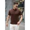 Biçomi Erkek Hemşire Yaka Kısa Kollu Tişört