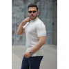 Biçomi Erkek Hemşire Yaka Kısa Kollu Tişört