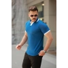 Biçomi Erkek Hemşire Yaka Kısa Kollu Tişört