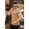 Biçomi Erkek Hemşire Yaka Kısa Kollu Tişört