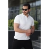 Biçomi Erkek Kısa Kollu Yakalı Tişört