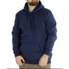 Biçomi Erkek Uzun Kol Kapşonlu Basic Sweatshirt Hoodie - Lacivert