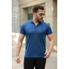 Biçomi Erkek Yakalı Kısa Kollu Tişört