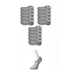 biçomi Gri Erkek Görünmez Çorap 15 çift