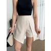 BİÇOMİ İki düğmeli şort etek S24046
