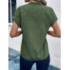 Biçomi Kadın Kısa Kollu Hakim Yaka Sofya Bluz