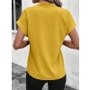 Biçomi Kadın Kısa Kollu Hakim Yaka Sofya Bluz