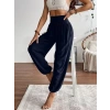 Biçomi Kadın Yüksel Bel Yoğun Büzgü Detaylı Aerobin Pantolon
