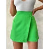 BİÇOMİ Kapaklı şort etek yeşil s24901