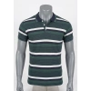 Bicomi Slim-Fit Nefes Alan Çizgili Erkek Örme/Dokuma Tişört